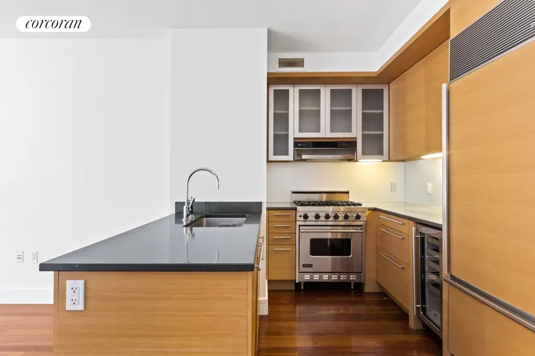 New York City Real Estate | View 30 Little West Street, 15D | Kitchen | View 3