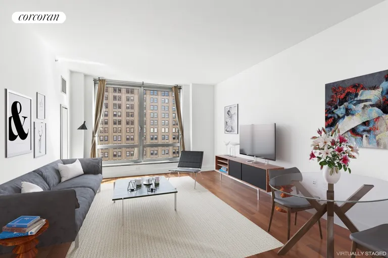 New York City Real Estate | View 30 Little West Street, 15D | 1 Bed, 1 Bath | View 1