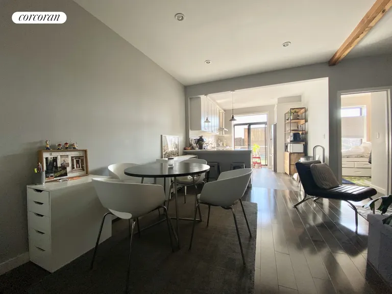 New York City Real Estate | View 116 Beadel Street | Dining/Living Room | View 8