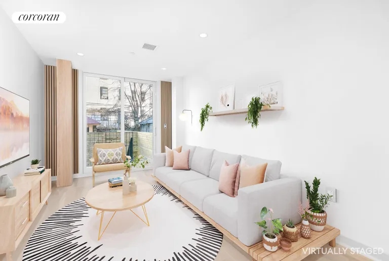 New York City Real Estate | View 1015A President Street, 1R | 1 Bed, 1 Bath | View 1