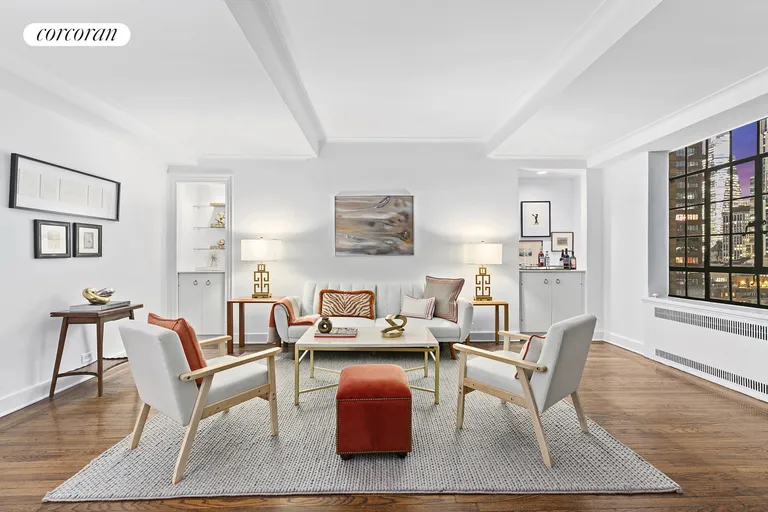 New York City Real Estate | View 10 Park Avenue, 23J | Living Room | View 2