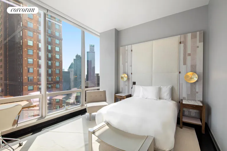 New York City Real Estate | View 157 West 57th Street, 41D | Bedroom | View 15
