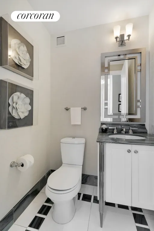 New York City Real Estate | View 205 West 76th Street, PH3D | Powder Room | View 11