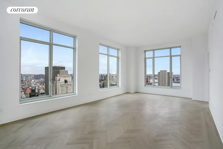 New York City Real Estate | View 30 Park Place, 54B | Living Room | View 2