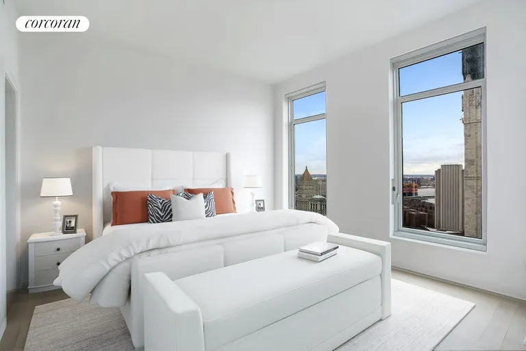 New York City Real Estate | View 30 Park Place, 54B | Bedroom | View 3