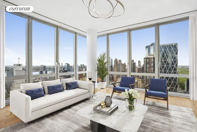 New York City Real Estate | View 310 West 52Nd Street, 40H | 2 Beds, 2 Baths | View 1
