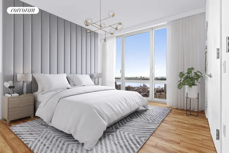 New York City Real Estate | View 310 West 52Nd Street, 40H | Primary Bedroom | View 4