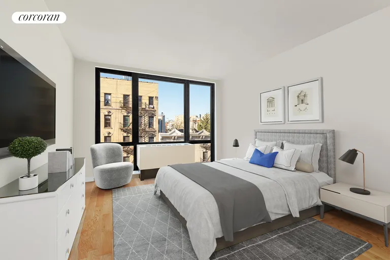 New York City Real Estate | View 1595 Lexington Avenue, 5E | Primary bedroom with en suite bath | View 6