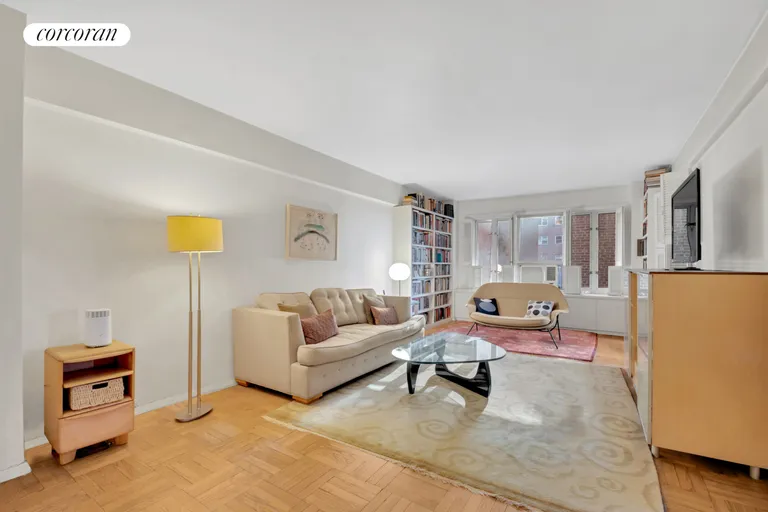 New York City Real Estate | View 1 Gracie Terrace, 5H | Living Room | View 5