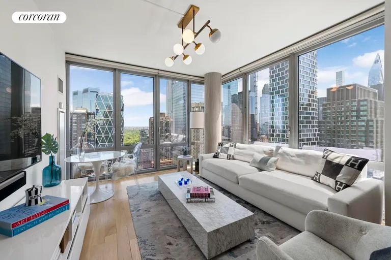 New York City Real Estate | View 310 West 52Nd Street, 40J | 2 Beds, 1 Bath | View 1