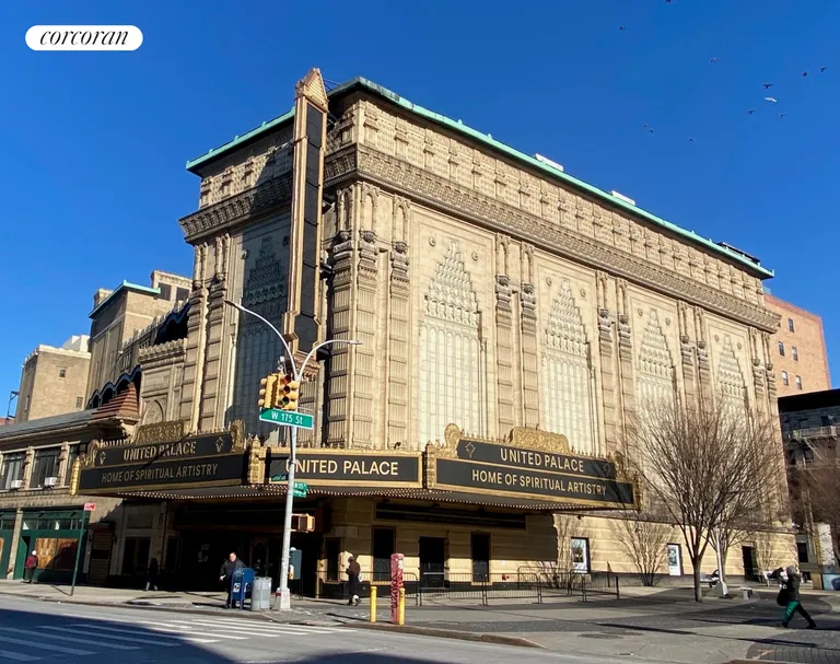 New York City Real Estate | View 467 West 163rd Street, 6 | United Palace Theater | View 18