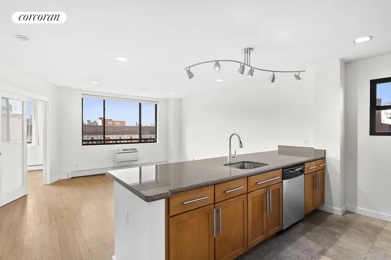New York City Real Estate | View 467 West 163rd Street, 6 | Open Kitchen and Living Room | View 5