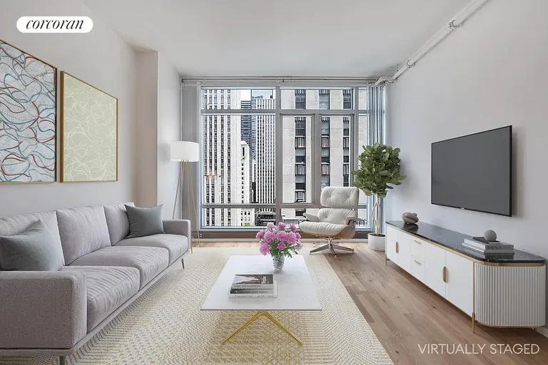 New York City Real Estate | View 18 West 48th Street, 12E | 1 Bed, 1 Bath | View 1