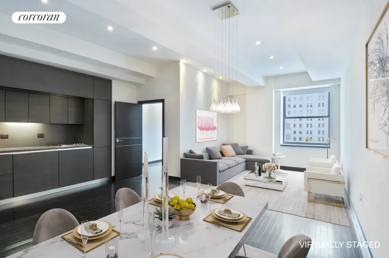 New York City Real Estate | View 20 Pine Street, 1205 | 1 Bed, 1 Bath | View 1