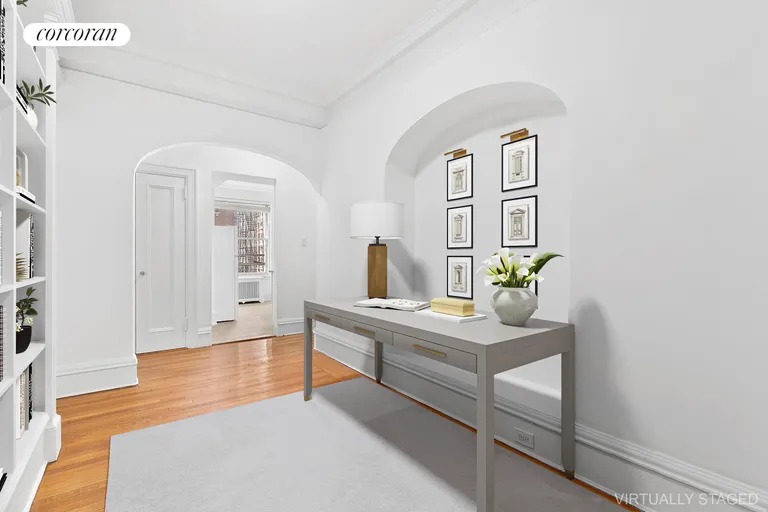 New York City Real Estate | View 780 West End Avenue, 3E | Entry Gallery Virtually Staged | View 5