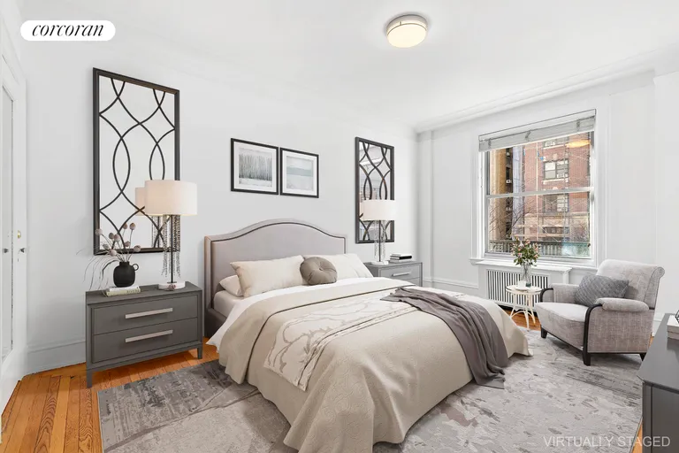 New York City Real Estate | View 780 West End Avenue, 3E | Bedroom Virtually Staged | View 3