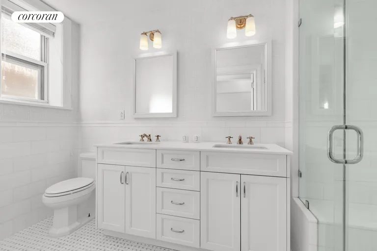 New York City Real Estate | View 215 West 88th Street, 12E | Luxurious En-Suite Primary Bath | View 9