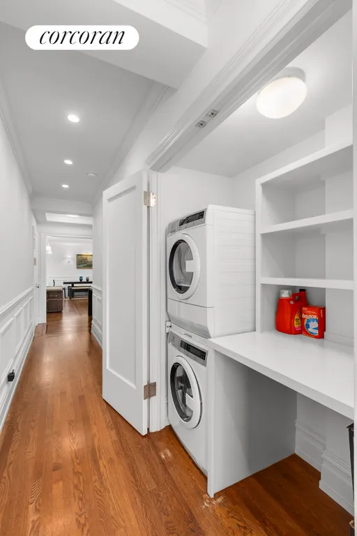 New York City Real Estate | View 215 West 88th Street, 12E | Coveted Laundry Closet | View 15