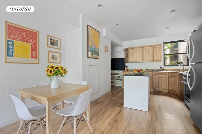 New York City Real Estate | View 362 Eastern Parkway, 2B | Kitchen and dining | View 3