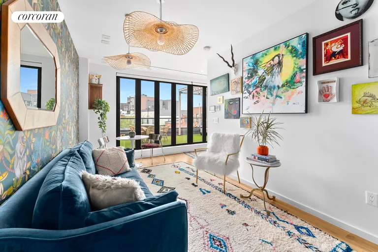 New York City Real Estate | View 221 Devoe Street, 4A | Living Room | View 2