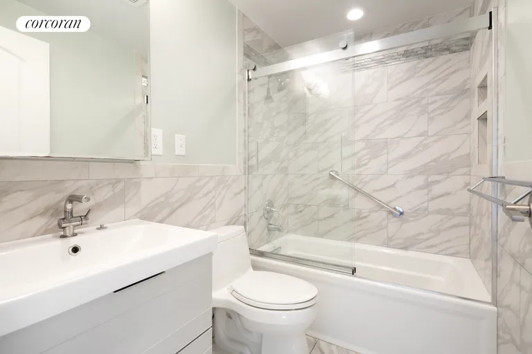 New York City Real Estate | View 132 Freeman Street, 3F | Full Bathroom | View 7