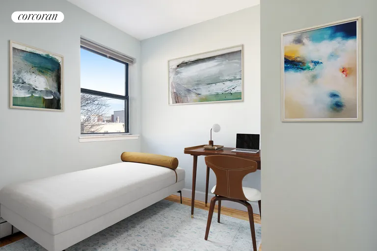 New York City Real Estate | View 132 Freeman Street, 3F | Guest Room/Office | View 6