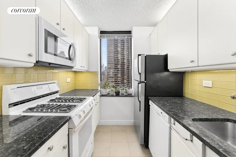 New York City Real Estate | View 415 East 37th Street, 35N | Kitchen | View 4