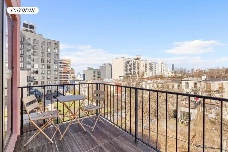 New York City Real Estate | View 207A Prospect Avenue, 4 | Balcony | View 5