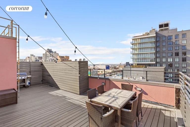 New York City Real Estate | View 207A Prospect Avenue, 4 | Roof Deck | View 4