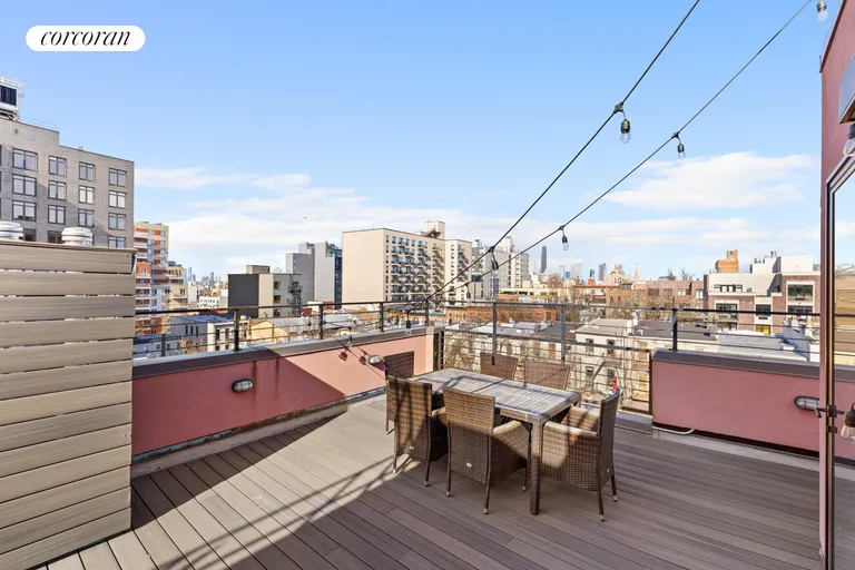 New York City Real Estate | View 207A Prospect Avenue, 4 | Roof Deck | View 9