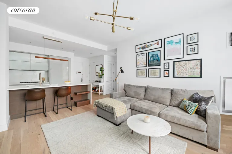 New York City Real Estate | View 22 North 6th Street, 3F | Living Room | View 3