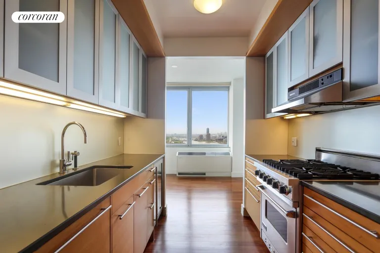 New York City Real Estate | View 30 West Street, 29F | Chefs Kitchen | View 3