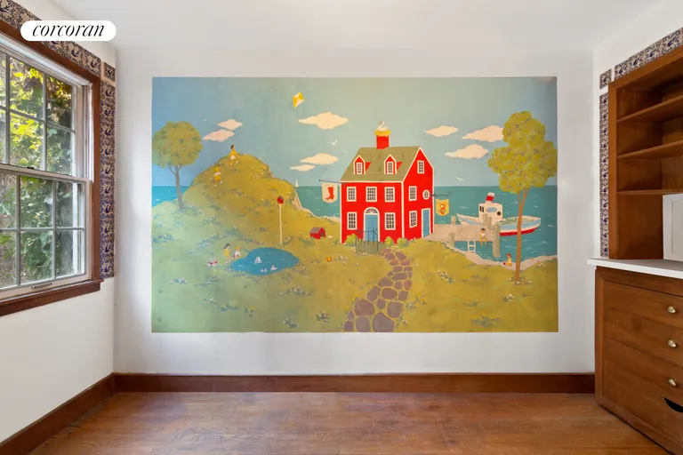 New York City Real Estate | View 324 West 22nd Street | Mural painted by artist Neel Bate | View 12