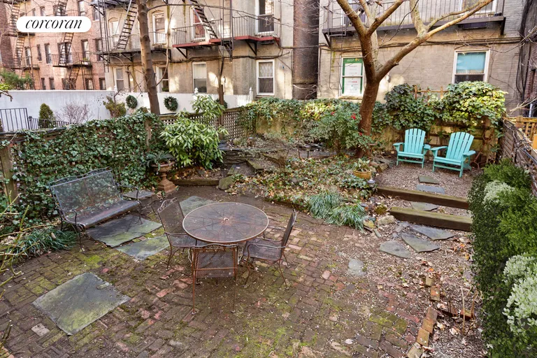 New York City Real Estate | View 324 West 22nd Street | Backyard | View 5