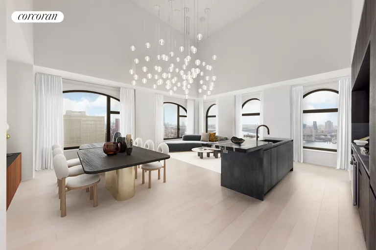 New York City Real Estate | View 130 William Street, 29B | 2 Beds, 2 Baths | View 1