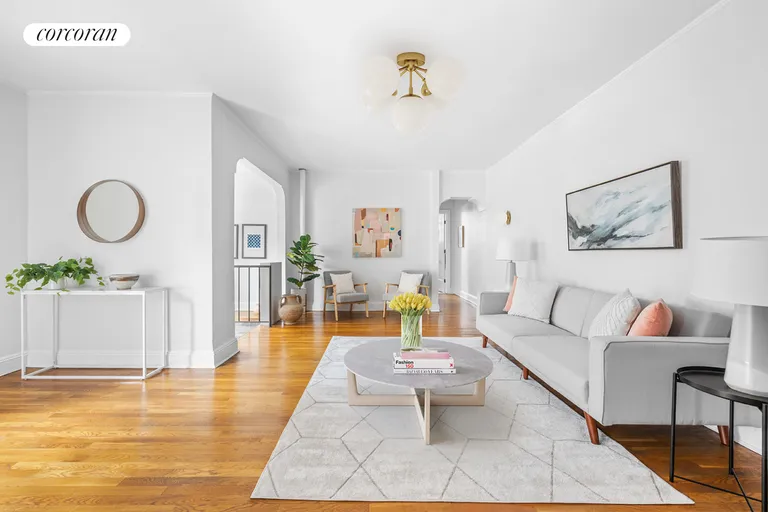 New York City Real Estate | View 117 Prospect Park West, 1 | Living Room | View 2