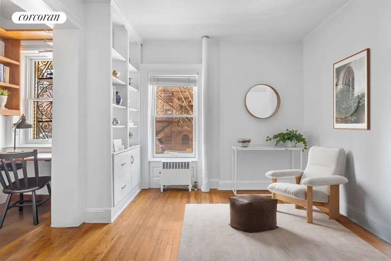New York City Real Estate | View 117 Prospect Park West, 1 | Living Room/Home Office | View 4