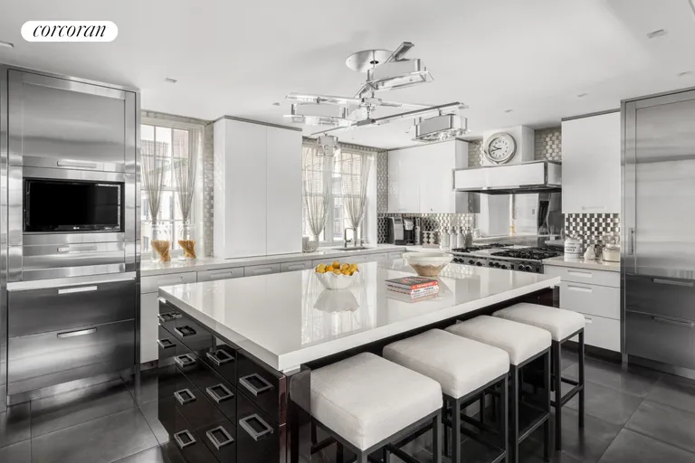 New York City Real Estate | View 1185 Park Avenue, 16/17F | Kitchen | View 9