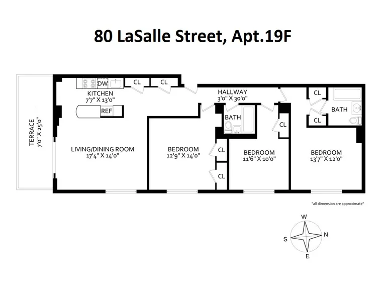 80 LaSalle Street, 19F | floorplan | View 23