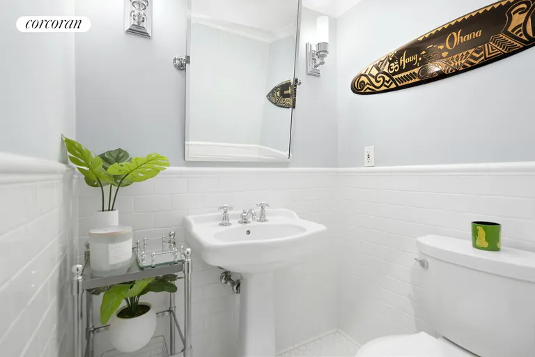 New York City Real Estate | View 61 West 68th Street, 5PARLOR | Half Bathroom | View 6