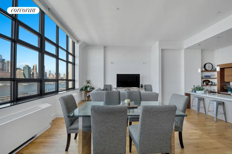 New York City Real Estate | View 360 Furman Street, 833 | Dining Area | View 4