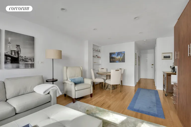 New York City Real Estate | View 240 East 35th Street, 7F | Living/Dining Area | View 3