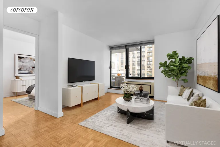 New York City Real Estate | View 1991 Broadway, 6A | 1 Bed, 1 Bath | View 1