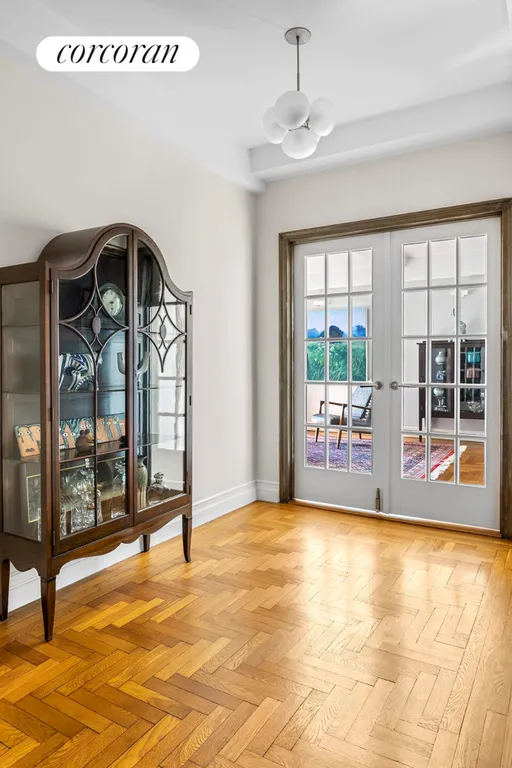 New York City Real Estate | View 135 Eastern Parkway, 10I | Beautiful French doors | View 7