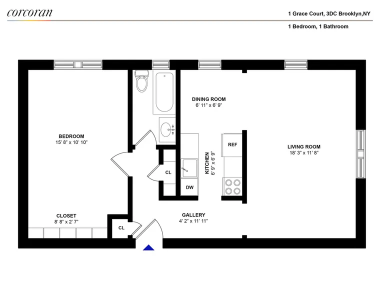 1 Grace Court, 3D | floorplan | View 8