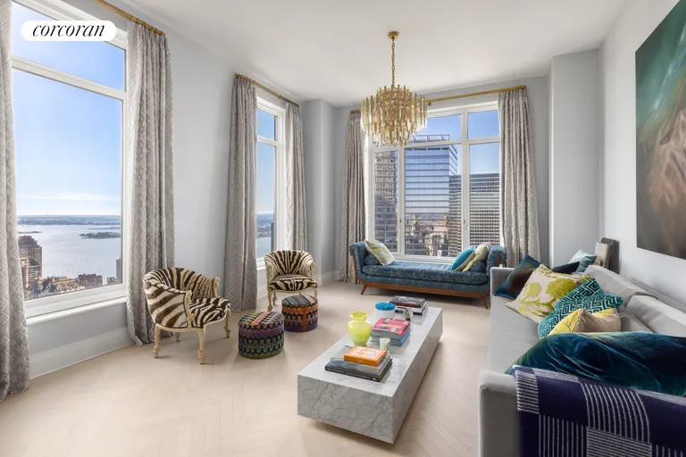 New York City Real Estate | View 30 Park Place, 58D | 2 Beds, 2 Baths | View 1