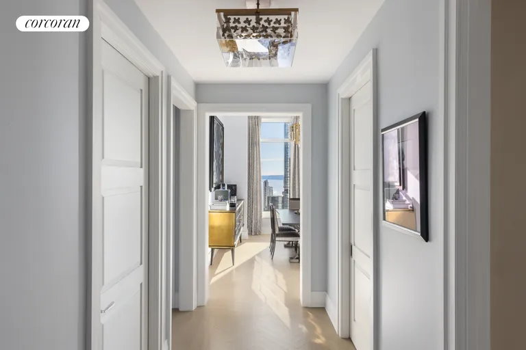 New York City Real Estate | View 30 Park Place, 58D | Entry Foyer | View 5