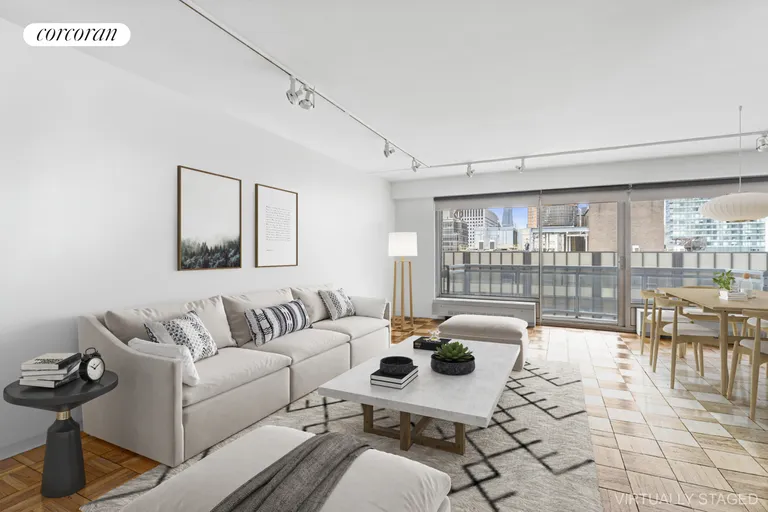 New York City Real Estate | View 400 East 56th Street, 31C | 1 Bed, 1 Bath | View 1