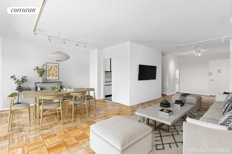 New York City Real Estate | View 400 East 56th Street, 31C | Living Room | View 2