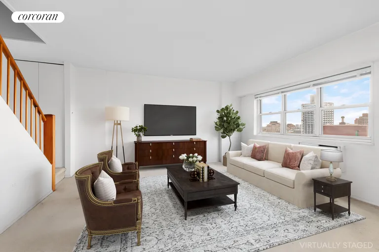 New York City Real Estate | View 609 Columbus Avenue, 18L | 2 Beds, 1 Bath | View 1